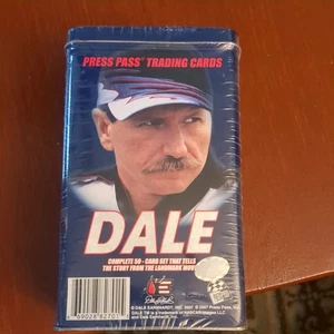 2007 PRESS PASS DALE THE MOVIE COMPLETE 50 CARD EARNHARDT SR SET IN TIN SEALED - Picture 1 of 1