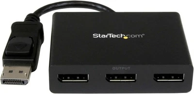 StarTech.com MSTDP123DP 3-Port Multi Monitor Adapter DisplayPort to HDMI MST Hub - Image 1 of 4