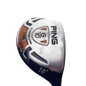 Used Ping G10 2 Hybrid / 18 Degrees / Stiff Flex - Picture 1 of 9