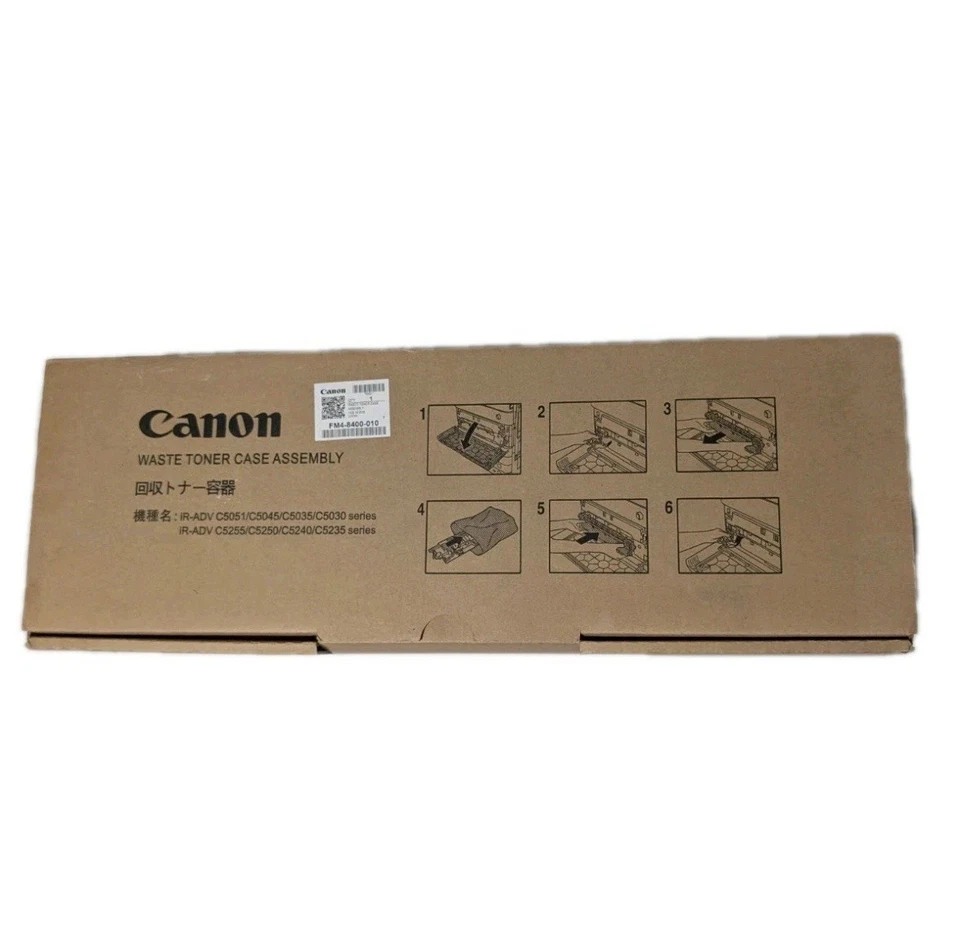 Conjunto de estuche de tóner de residuos genuino Canon FM4-8400-010 Foto 1 de 1
