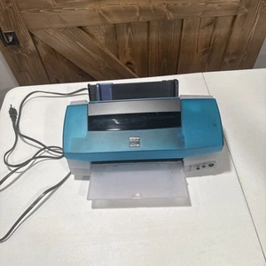 Epson Stylus Color 740i Printer - Translucent Blue- Tested/Works - Picture 1 of 15