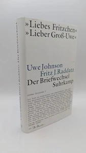 Wizisla Liebes Fritzchen, Lieber Groß-Uwe Uwe Johnson. Fritz J. Raddatz. Der .. - Bild 1 von 4