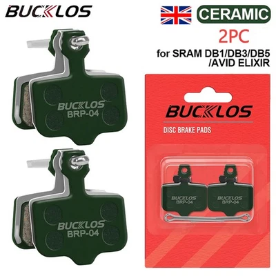 2 Pair MTB Hydraulic Bike Ceramic Disc Brake Pad for SRAM AVID DB1/DB3/DB5/Level - Image 1 of 4