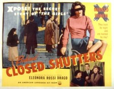 Behind Closed Shutters Lobby Card Eleonora Rossi Drago Giulietta OLD PHOTO