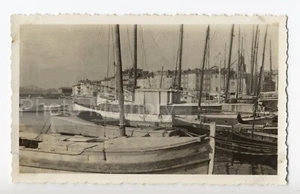 Le port de Saint-Tropez in 1942 - Photo Anonymous Snapshot Côte d'Azur WWII - Picture 1 of 2