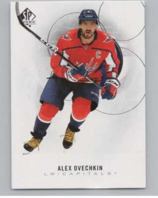 2020-21 SP Authentic #12 Alex Ovechkin  Washington Capitals V101885 - Image 1 of 3