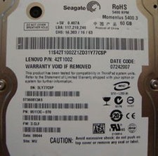 Seagate ST960813AS 60gb 2.5" Sata Laptop Hard Drive