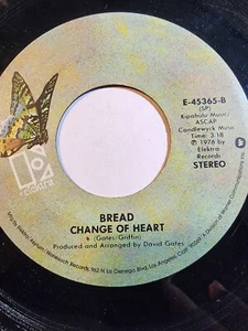 Bread - Lost Without Your Love / Change Of Heart -Elektra VG F276 - Picture 1 of 2