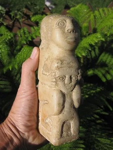 Genuine carved marble sculpture of BA'AL HAMMON & TANIT: 400-500 BC  - Picture 1 of 12