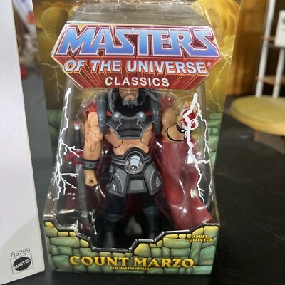 Count Marzo Motuc Masters Universe Classics 2010 Motu sin usar, en caja Matty Afa He-Man Foto 1 de 4