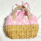Sanrio Sugar Bunnies Basket Bag Shirou Sakura Cute Japan Vintage Retro