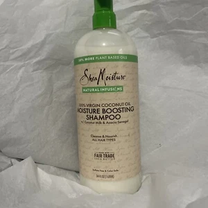 Shea Feuchtigkeit Boosting Shampoo mit Kokosmilch & Akazie Senegal 34 Unzen - Bild 1 von 5