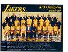 2008 2009 NBA CHAMPIONS LOS ANGELES LAKERS 8X10 TEAM PHOTO BASKETBALL HOF USA 