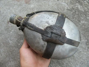 VTG WWI WW1 WWII WW2 ARMY MILITARY WATER BOTTLE CANTEEN FLASK - Picture 1 of 7