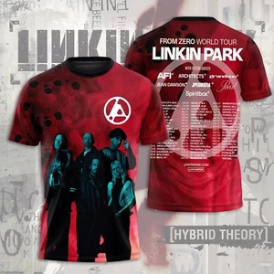 HOT SALE Linkin Park From Zero World Tour 2025 3D T-Shirt - Picture 1 of 4