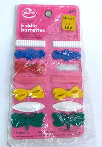 Goody Snap Tight Kiddle Barrettes in Original Package Butterfly's 1972 - Picture 1 of 4