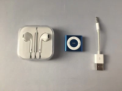 Apple iPod PC751LL/A shuffle 4th Generation - Blue (2GB) new - Image 1 of 3