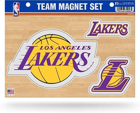Los Angeles Lakers Team Magnet Sheet Cover
