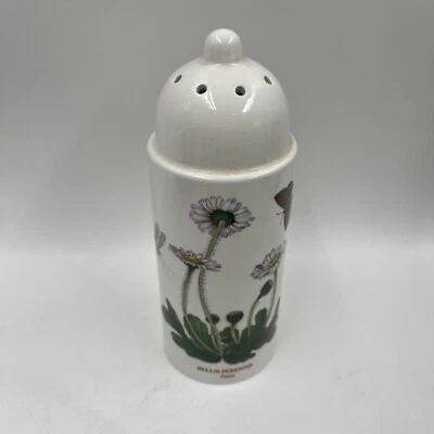 Portmeirion Botanic Garden Sugar Shaker Daisy Bellis Perennis & Butterfly - Image 1 of 4