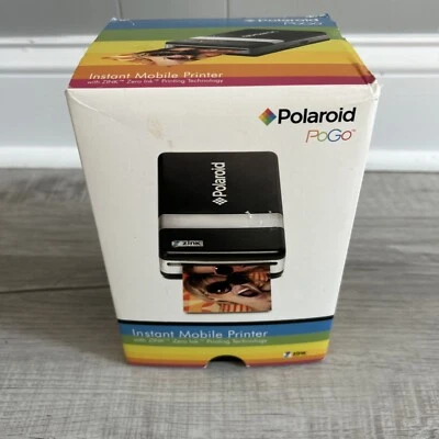 Polaroid pogo instant mobile printer Zink Zero Ink New Open Box Mobile Print - Image 1 of 4