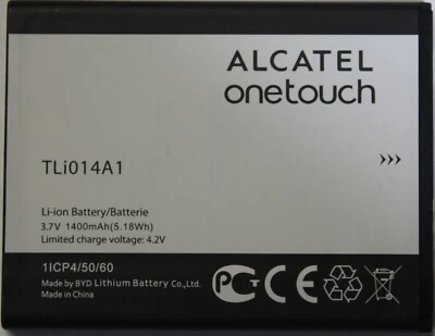 NUEVA Batería Original Alcatel TLi014A1 para Alcatel Glory 2, Inspire 2, M POP Foto 1 de 2