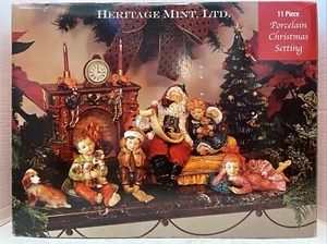 Gebraucht/Gebraucht*Heritage Mint, LTD 11 Porzellan Weihnachtsgedeck*nicht komplett - Bild 1 von 8