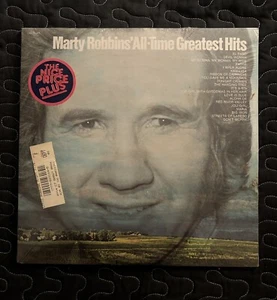 Marty Robbins All Time Greatest Hits Vinyl Original Double LP•Sealed Package•’72 - Picture 1 of 8