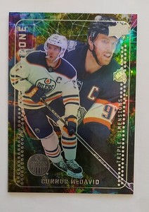 2023-24 Upper Deck Series 1 Star Zone #SZ-28 Connor McDavid Edmonton Oilers