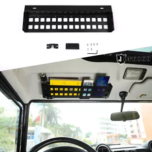 Alloy Sun Visor Shelf-It Overhead Storage Basket Kit for for LR Defender 04-19 - Bild 1 von 6