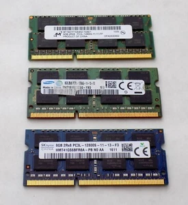 24GB (3x8GB) 8GB 1Rx16 PC3L-12800S-11-13-F3 Memory Lot Micron SK hynix Samsung - Picture 1 of 2