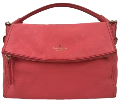 Kate Spade Cobble Hill Little Minka Barbie Pink Coral Handbag- Double Handle Bag - Image 1 of 4