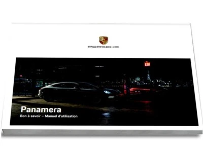 Porsche Panamera  2020 - 2024 Notice d'Utilisation - Photo 1/4