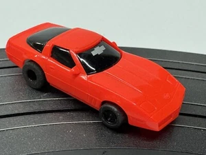 VTG - TYCO/Mattel Neon Red Corvette 440x2 Chassis - New - HTF No Accents Variant - Picture 1 of 3