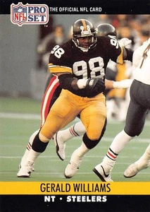 1990 Pro Set - Gerald Williams #625 (RC), Rookie, Steelers, NFL, Free Shipping - Picture 1 of 2