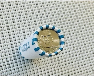 Rollo de 40 monedas de Estados Unidos Jefferson Nickel BU 2024 D BAJA ACUÑACIÓN ALIMENTADA. ROLLO - Imagen 1 de 2