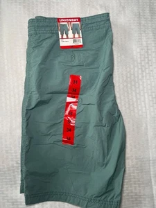 New! Unionbay Men's Lightweight Shorts w/Drawstring & Pkts Sz 34 Free Shipping! - Picture 1 of 2