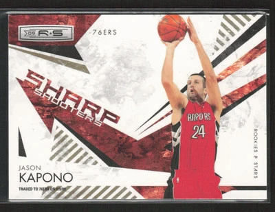 Jason Kapono 2009-10 Panini Rookies & Stars #4 Sharp Shooters Gold /500 - Image 1 of 2