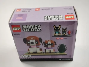 LEGO 40543 BrickHeadz Pets St. Bernard and Puppy - Picture 1 of 4