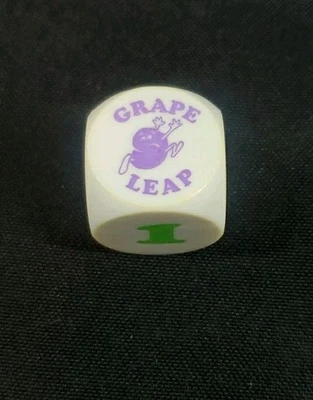 替换模具 1992 年葡萄逃生棋盘游戏零件原版官方 ** — 第 1/4 张图片