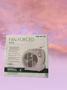 Electric Fan-Forced Portable Heater – 1500W, 5,000 BTU Space Heater | Adjustable - Picture 1 of 1