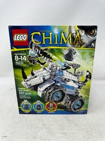 Lego Legends of Chima Rogon's Rock Flinger 70131 Rinona Sparacon Rhino 2014 