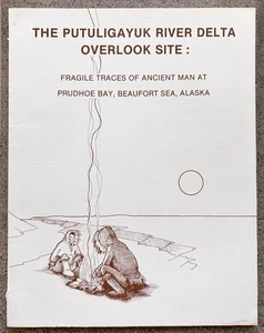 The Putuligayuk River Delta Overlook Site Prudhoe Bay Alaska 1981 Lobdell ARCO - Picture 1 of 6