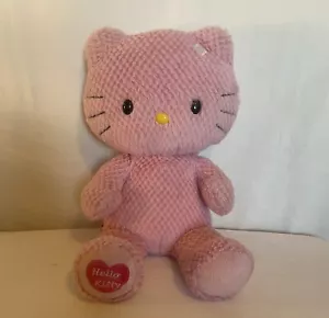 Costruisci un Orso HELLO KITTY Cialda Rosa 18" Peluche 2011 Cuore su Piede Senza Fiocco Con - Foto 1 di 10