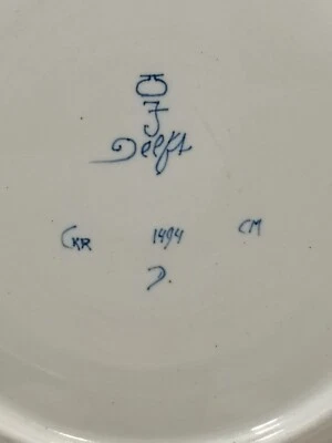 Plat royal Delft, 1968, De porceleyne fles. - Photo 1/4
