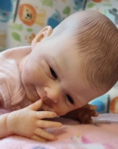 19 Zoll Reborn Baby Puppe (Sebastian) mit weichem Körper - Bild 1 von 12