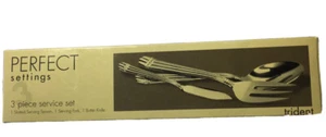 ONEIDA~3 PIECE~TRIDENT SERVING SET~Stainless Steel~#B028003A~New IN Box - Picture 1 of 10