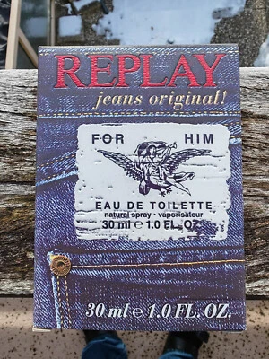 Replay Jeans Original for him EDT 30 ml (Man) Neu & OVP - Bild 1 von 3