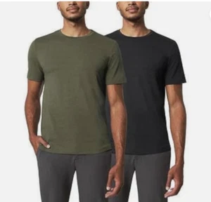 Mondetta Outdoor Project Short Sleeve T Shirt 2 pack Green/GrayMen's Sz L NWT - Picture 1 of 1