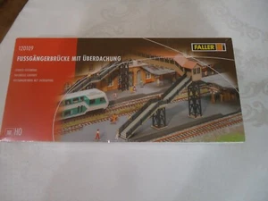 Faller HO Scale Covered Footbridge Model Kit (Sealed) 120109 - Picture 1 of 4