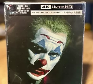 JOKER 2: FOLIE À DEUX STEELBOOK Limited Ed. 4K BR Digi NEW & MINT w/PROTECTOR DC - Picture 1 of 9